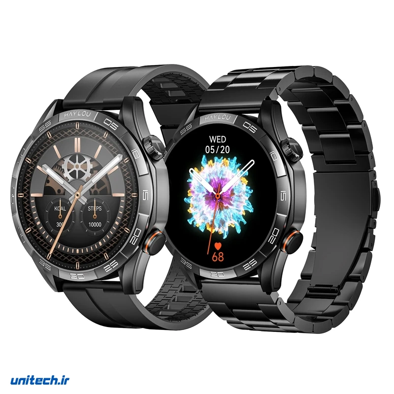 ساعت هوشمند 40 میلی‌متری هایلو مدل Solar 5 با بند سیلیکونی 5